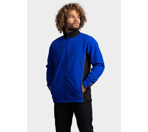 Men Contrast Softshell Jacket lange mouwen