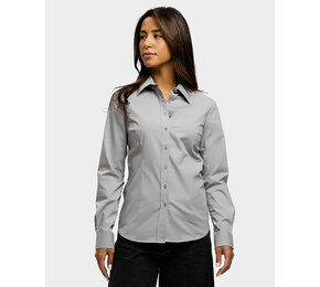 Ladies Stretch Poplin Shirt lange mouwen