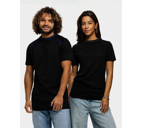 Unisex Everywear Accent T-shirt korte mouwen