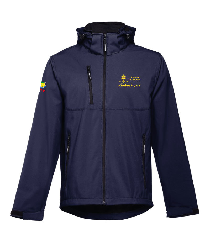 Scouting De Rimboejagers softshell with removable hood Zagreb Heren