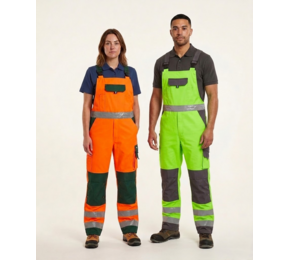 Toulouse Hogezichtbaarheidsbretelbroek