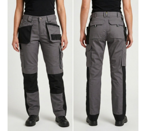 Seattle Women Tweekleurige holsterzakkenbroek met kniezakken voor dames