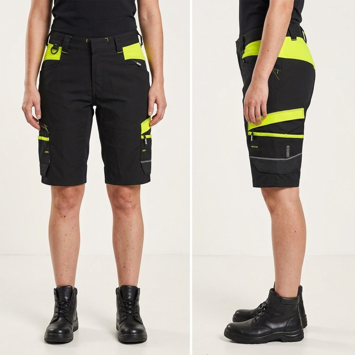Manilla Women Werkshort met stretch voor dames