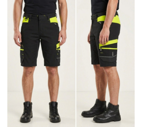 Manilla Werkshort met stretch