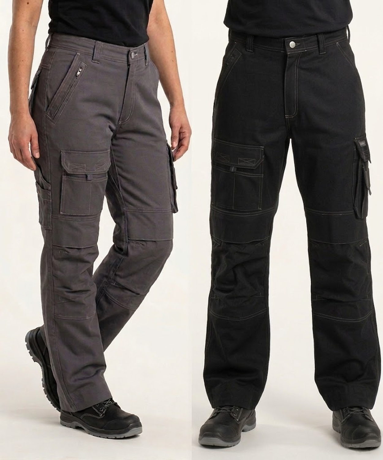 Jackson Canvas werkbroek met kniezakken
