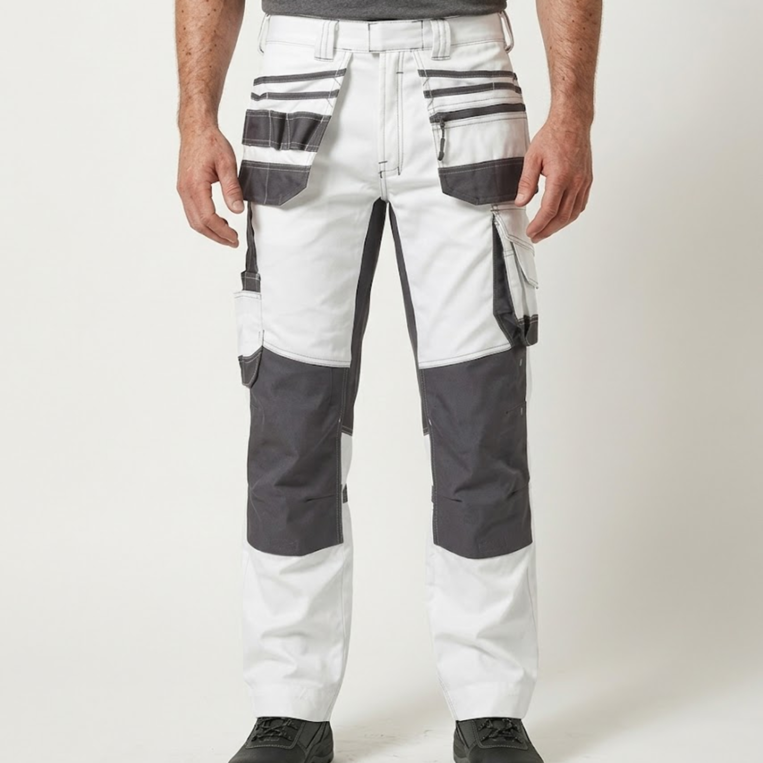 Flux Painters Schildersbroek met stretch, holsterzakken en kniezakken