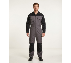 Cannes Tweekleurige overall met kniezakken