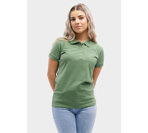 Ladies Basic Cotton Elastane Polo korte mouwen