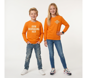WK Sweater Oranje Kids Unisex