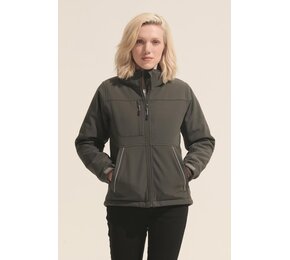 Sol's Rock Women Softshell Jackets Full-Zip Hooded