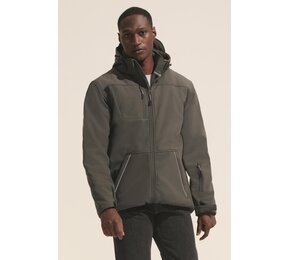Sol's Rock Men Softshell Jackets Full-Zip Hooded