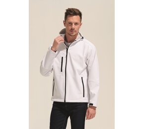 Sol's Replay Men Softshell Jackets Full-Zip Hooded