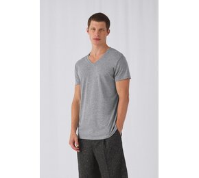 B&C Triblend V-neck T Men
