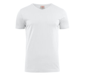 Printer heavy v-neck t-shirt heren 2264024