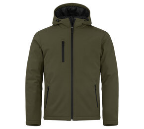 clique padded hoody softshell jacket
