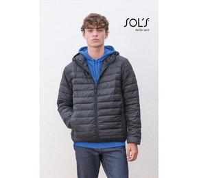Sol's Stream Hooded Men Jackets Lightweight