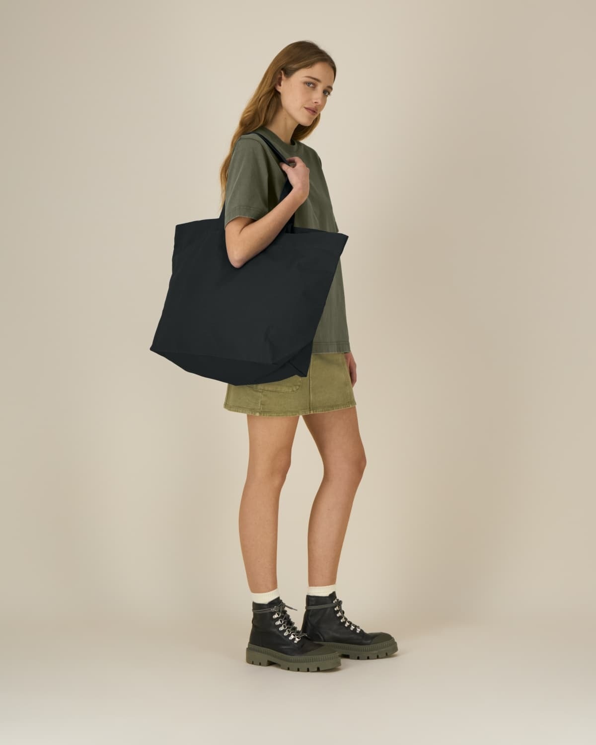 Heavyweight woven shopper STAU117