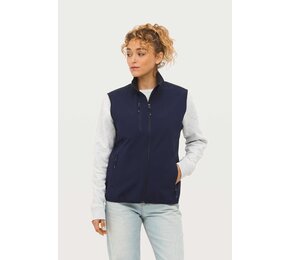 Sol's Falcon BW Women Softshell Jackets Full-Zip Sleeveless
