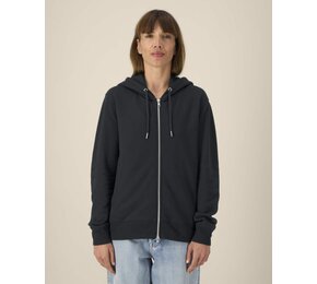 The unisex zip-through hoodie Astor in cotton-TENCEL™ Modal STSU261
