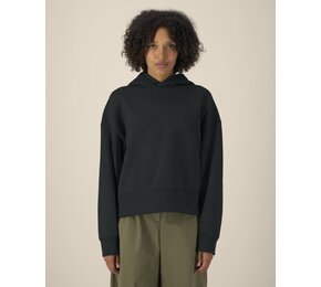 The unisex boxy Voicer hoodie in recycled cotton STSU256