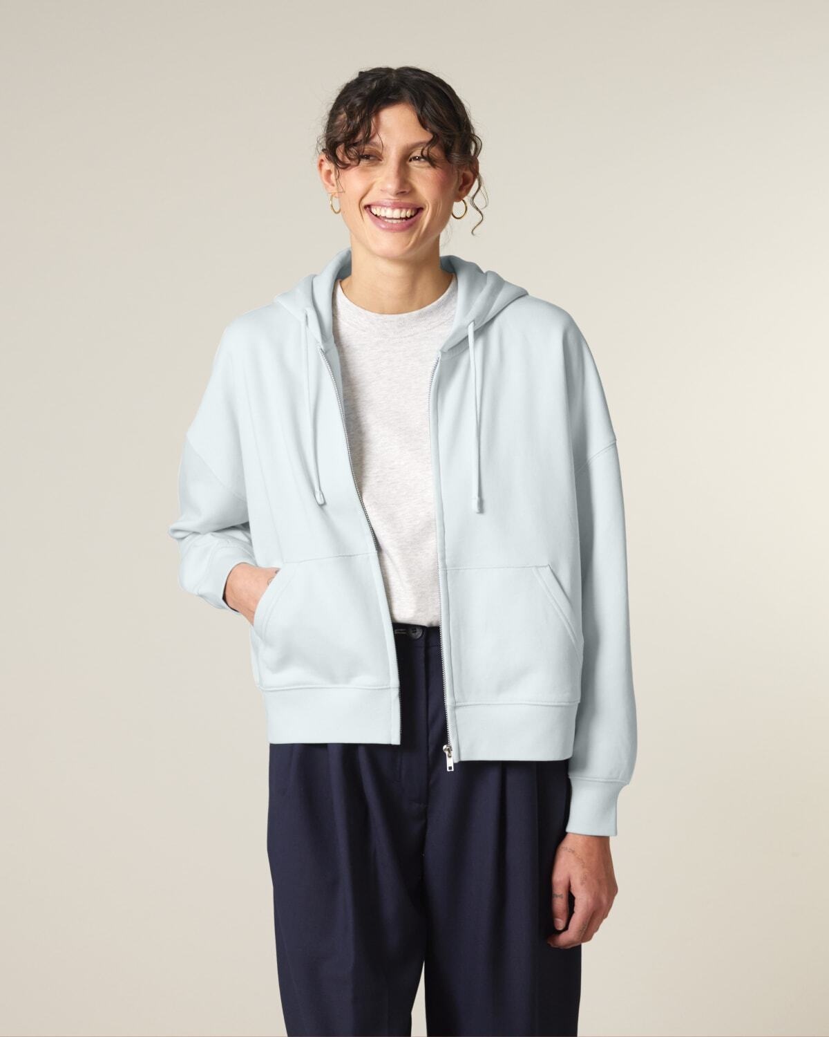 Stanley & Stella zip hoodedsweater stella ida STSW214