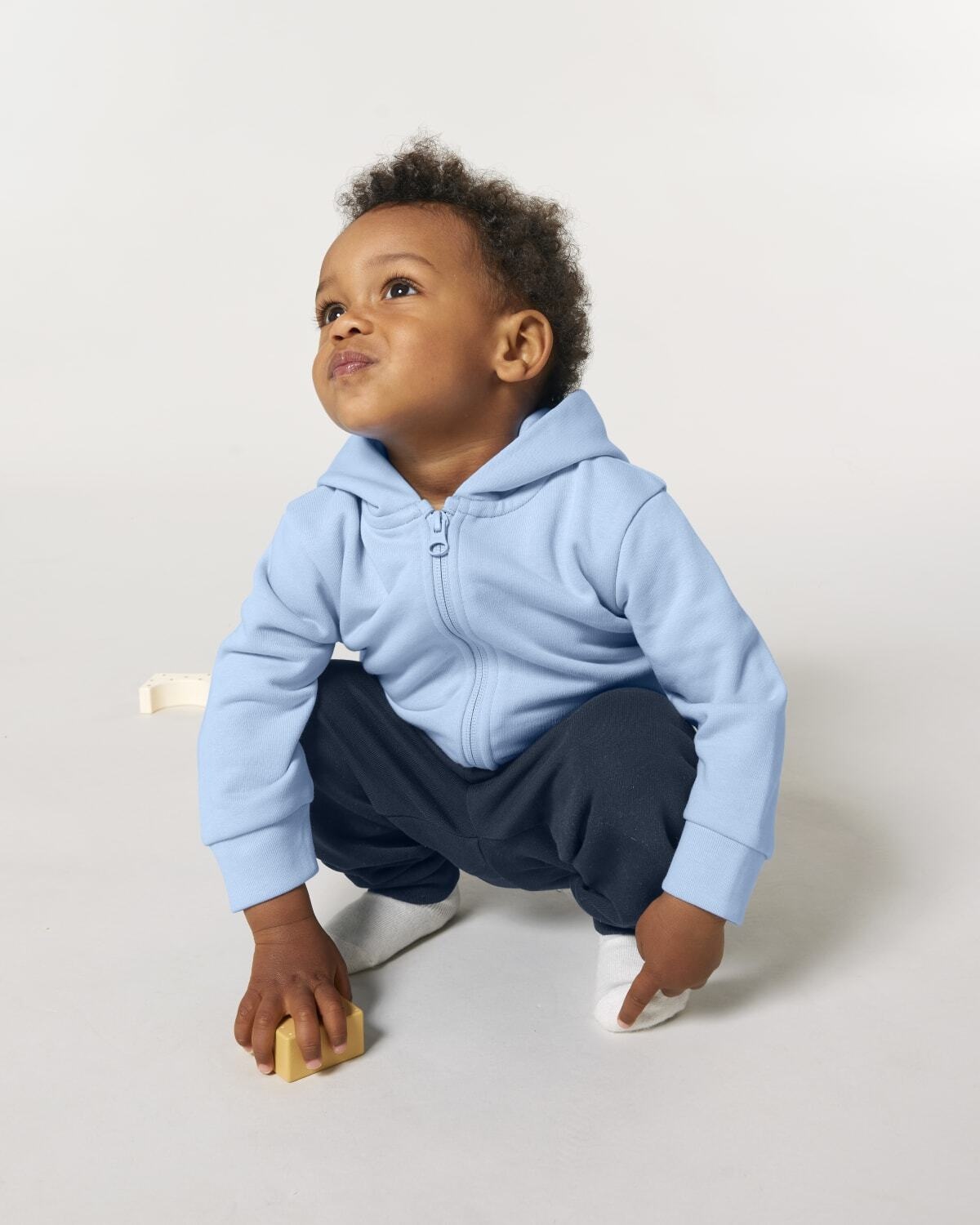 Stanley & Stella zip-thru sweatshirts baby connector STSB105