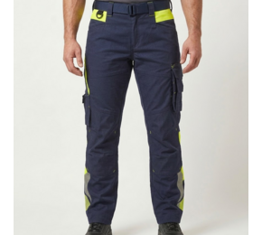 Canton Werkbroek met stretch en kniezakken