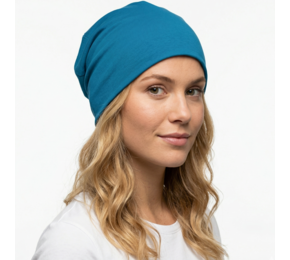 Rolled Down Cotton / Elastan Beanie 3001
