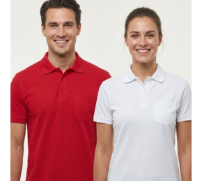 Clique Basic polo w. pocket