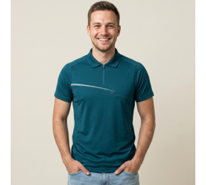 Advanced poloshirt met borstzak 17283
