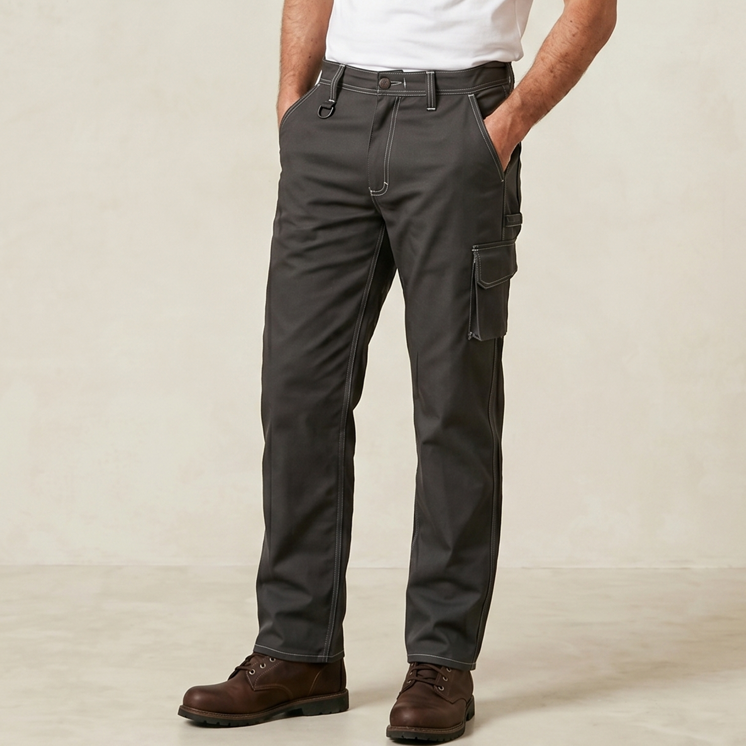 Berkeley | industry broek met dijbeenzakken 13579