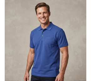 Crossover Borneo poloshirt met borstzak 783