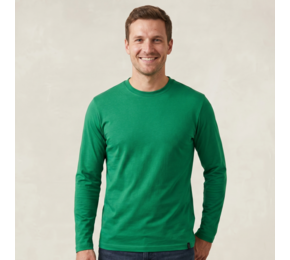 Crossover T-shirt, met lange mouwen 20181