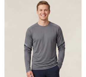 Customized t-shirt, met lange mouwen 22281