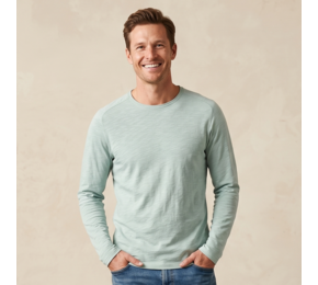 Customized T-shirt, met lange mouwen 22581