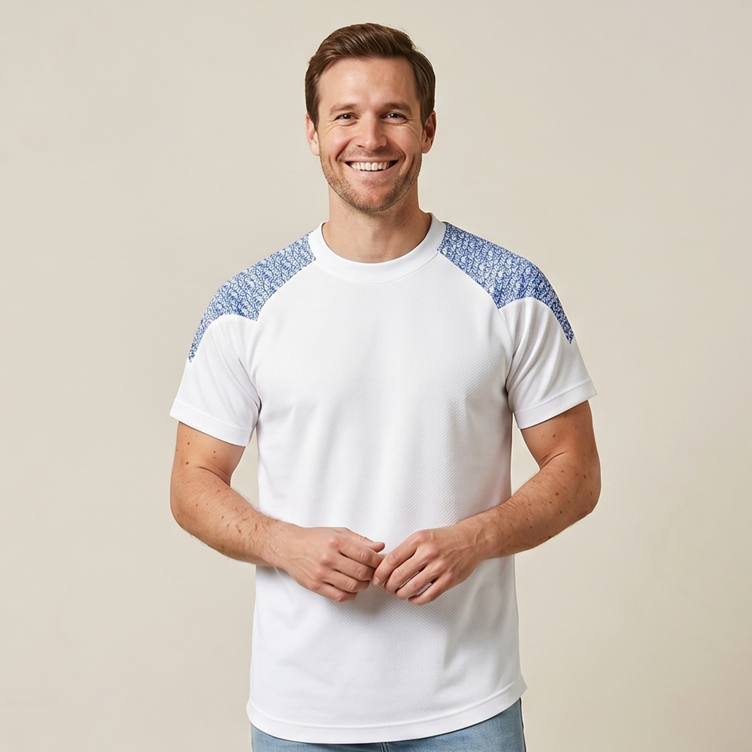 Food & care t-shirt, met korte mouwen 20082