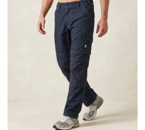 Houston | industry broek met kniezakken 10179