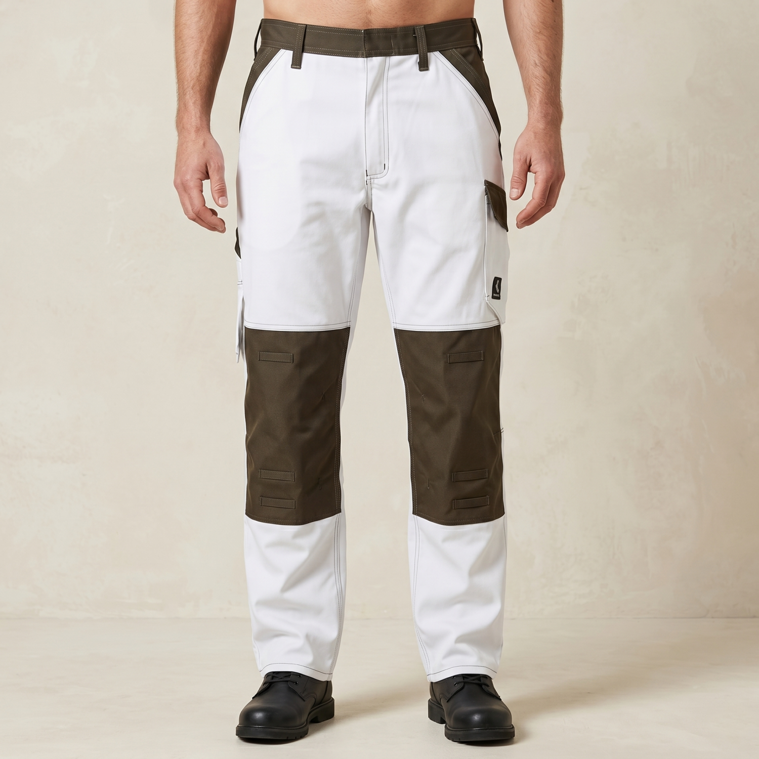 Light Temora broek met kniezakken 15779