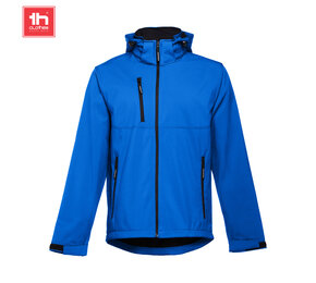 Zagreb men softshell jacket with removable hood