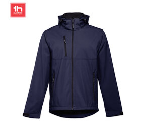 Zagreb men softshell jacket with removable hood