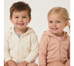 Baby Connector unisex zip-thru sweatshirts STSB105