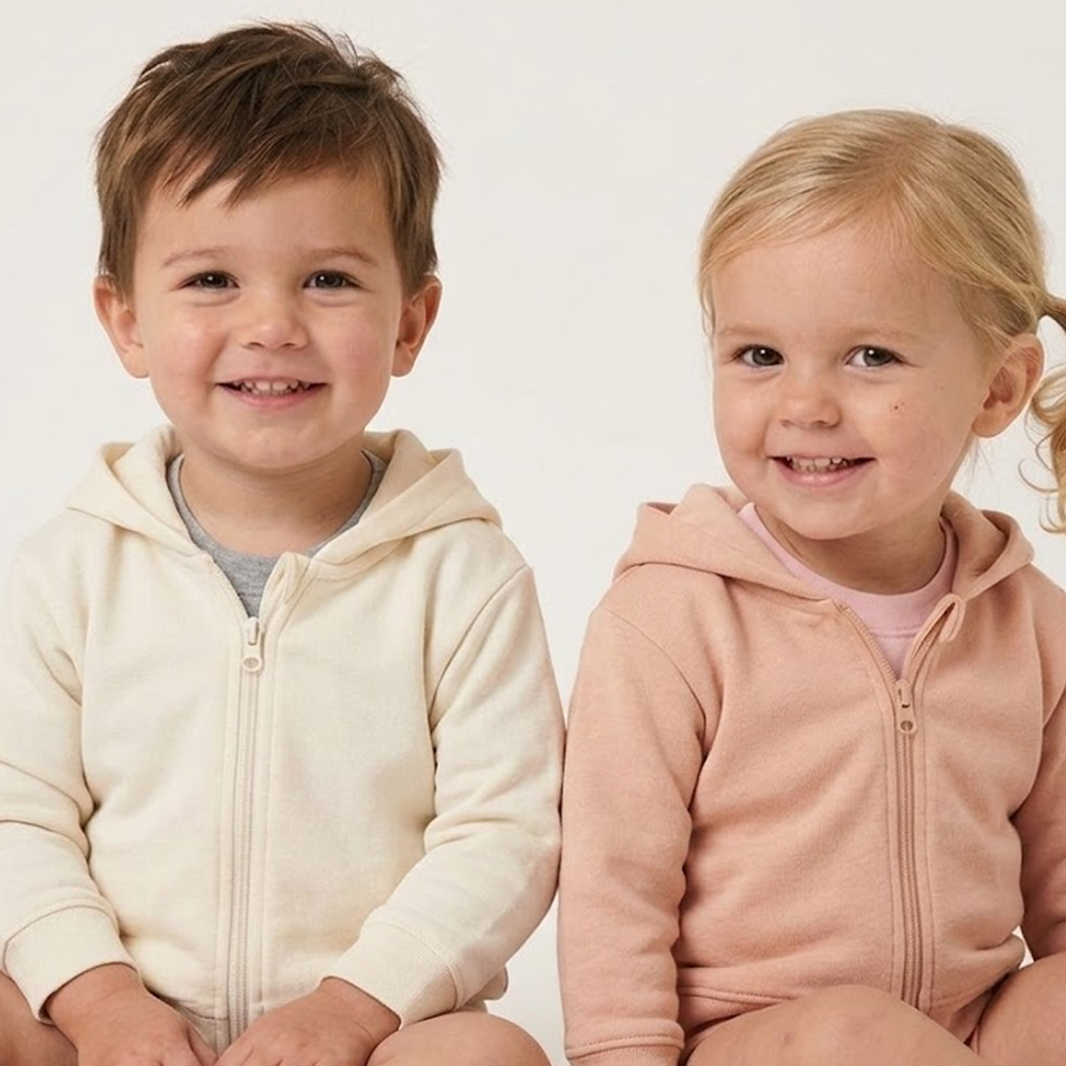 Baby Connector unisex zip-thru sweatshirts STSB105