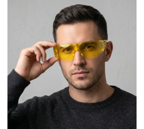 3M SF203AFA SecureFit 200 Veiligheidsbril, amber
