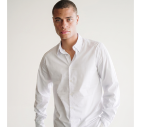 Paris men poplin shirt long sleeve