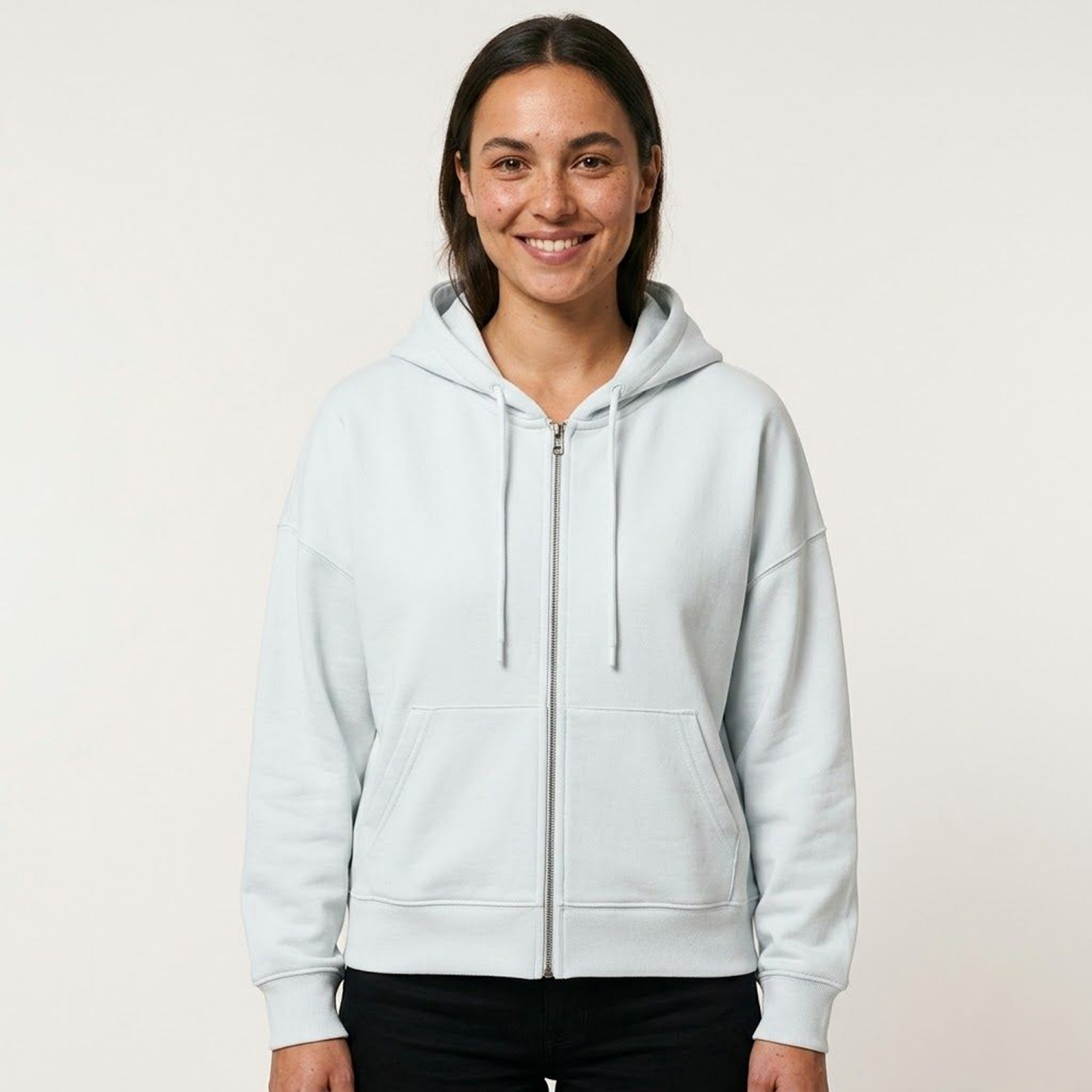Ida dames zip hoodedsweater STSW214