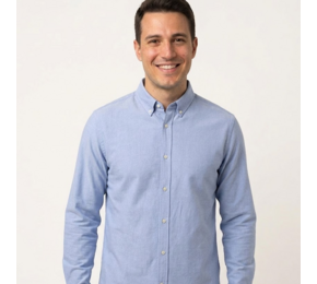 Oxford Shirt heren overhemd lange mouwen STWM968