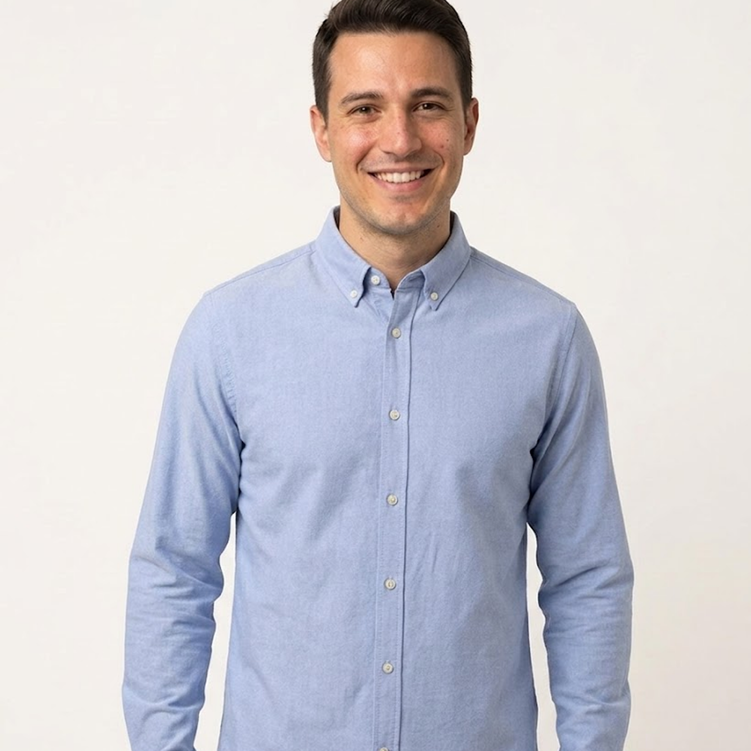 Oxford Shirt heren overhemd lange mouwen STWM968