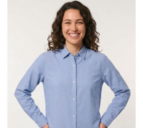 Oxford Shirt dames overhemd lange mouwen STWW971