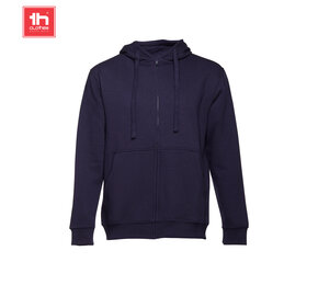 Amsterdam men hooded full zipped sweatshirt
