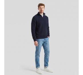 Classic Zip Neck Sweater